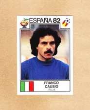 Panini Sonric's - World Cup Story - Espana 82 - Franco Causio - Italy - # 140