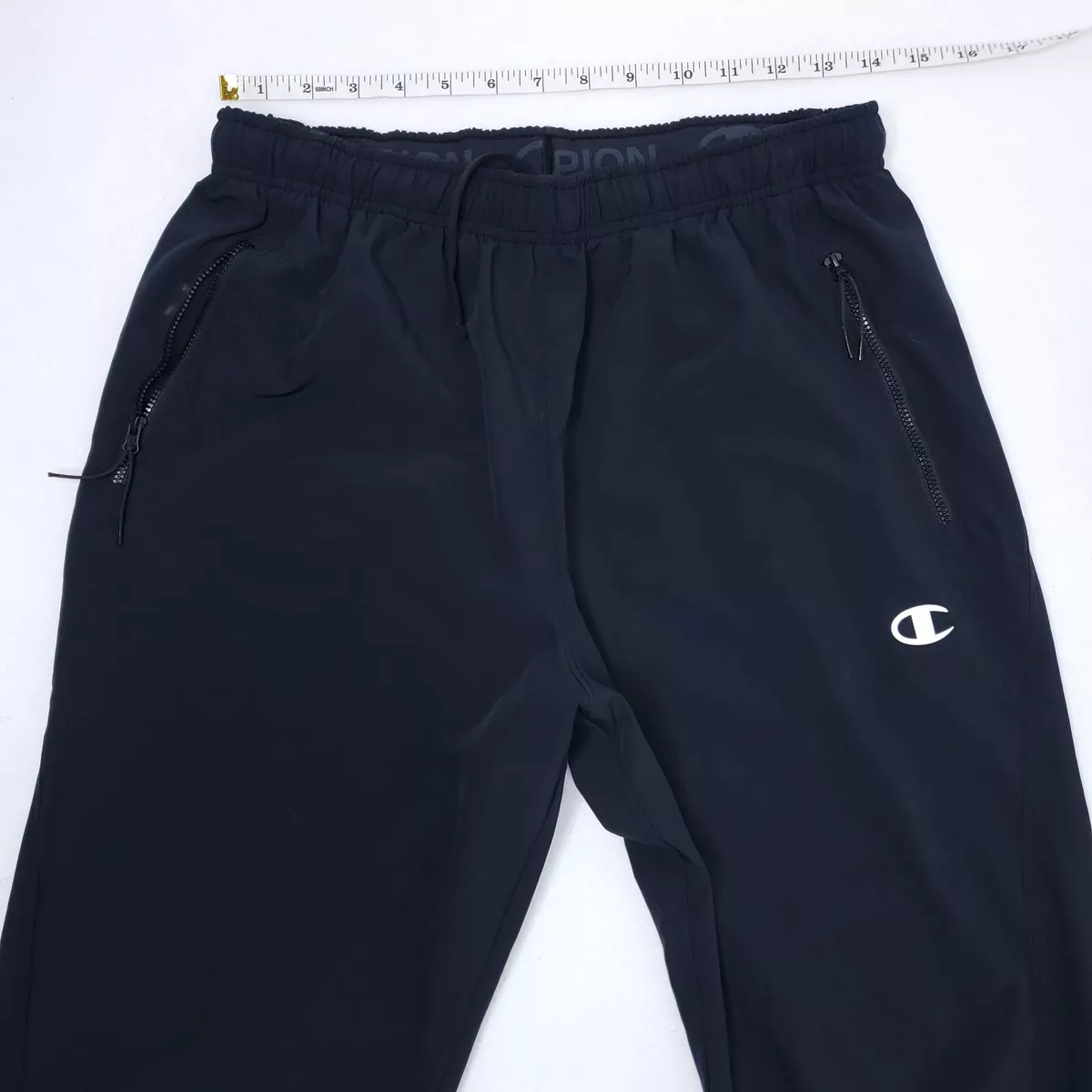 Champion Performance Vapor Mens Black Activewear Tapered Track