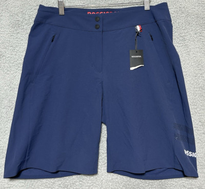 Rossignol Nwt Men s Navy Blue Dress Shorts Size Large Golf Outdoor Racing
