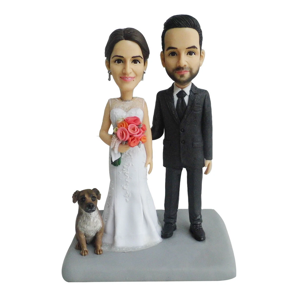 Kart bobble heads,Kart cake toppers bobblehead custom wedding cake
