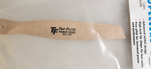 Top Flite 20x10 RC Model Airplane Plane Propeller 20 Inch Prop Gas Wood 20 X 10 - Picture 3 of 9