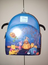 Loungefly Disney Winnie The Pooh Pumpkin Patch Mini Backpack New /w Tags