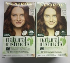 CLAIROL Natural Instincts Demi Permanent Hair Color in # 5RR Medium Red (2 Pack)