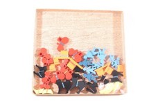 Lehrmittel Schule Arbeitsmaterial für Größenvergleich Figuren Vintage OVP Schule