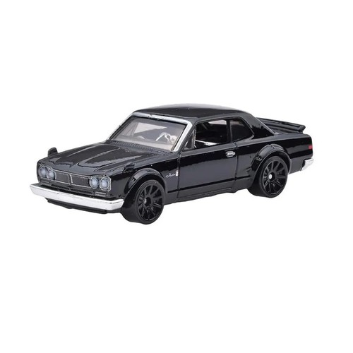 1971 Nissan Skyline H/T 2000 GT-R Black Hot Wheels Fast Five 2023 HNT15 1:64 - Picture 2 of 2