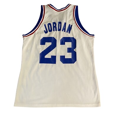 Vintage Sand Knit Michael Jordan NBA All Star Game Jersey Size XL