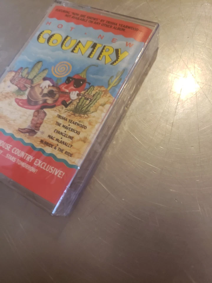 Cassette Tape Hot New Country 1992 MCA sealed - Image 2 of 4