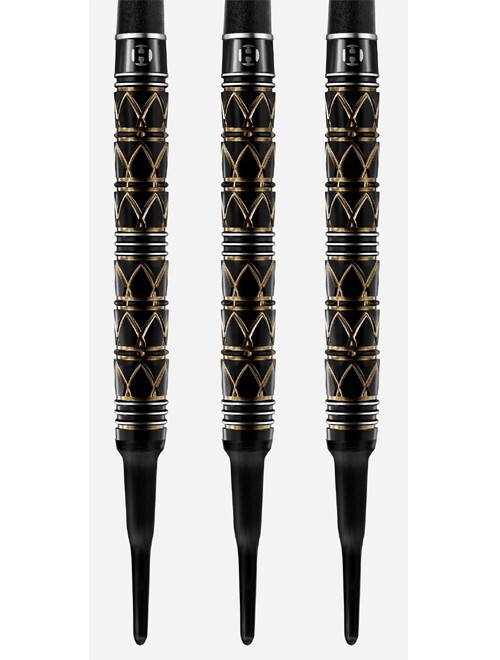Darts Harrows Taipan 18g avec grip anatomique pour un lancer stable