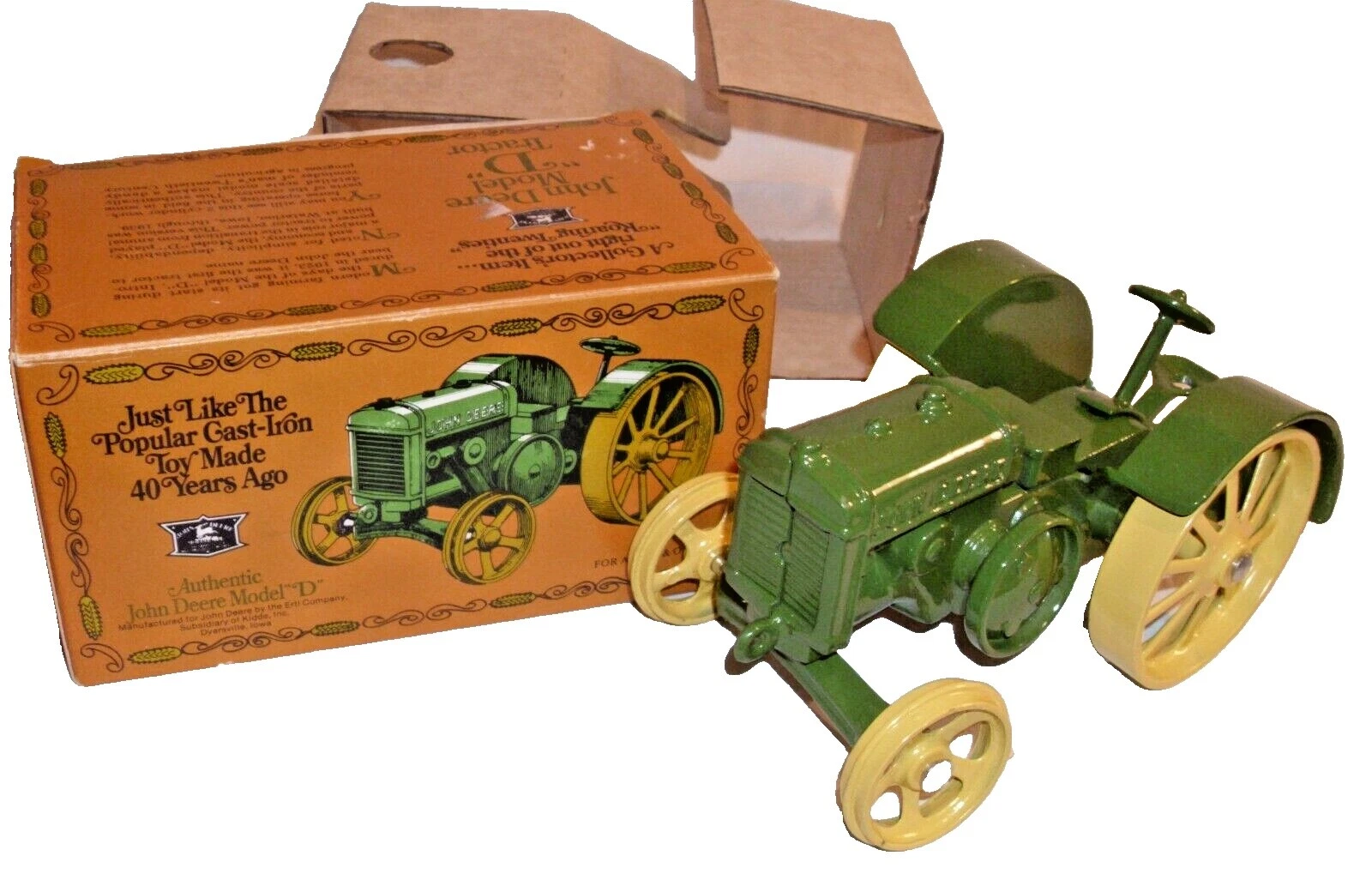 Ertl John Deere белый металл литые и игрушечные транспортные средства