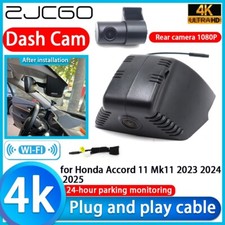 Plug and Play Wifi DVR Dash Cam Camera for Honda Accord 11 Mk11 2023 2024 2025