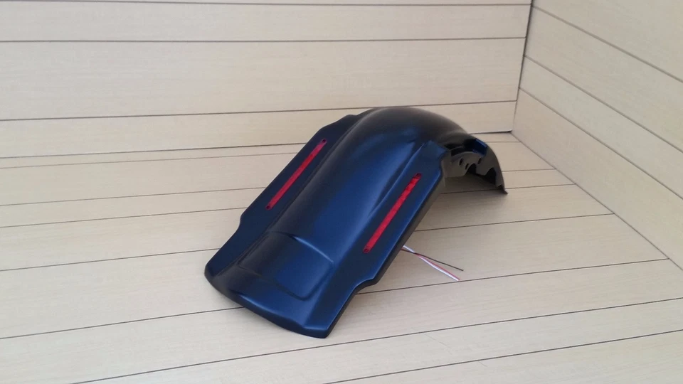  GUARDABARROS TRASERO LED 4 PUNTOS PARA BICICLETAS DE TURISMO HARLEY DAVIDSON 2009-2013 Foto 4 de 4