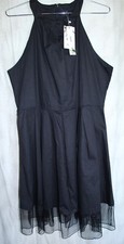 ZAFUL WOMEN'S BLACK LBD SLEEVELESS A-LINE DRESS 4XL STUNNING, NEW WITH TAGS