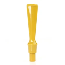 9mm Filter Mouthpiece Replacement For Tobacco Pipe Straight Saddle Stem Yellow