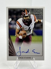 2017 Leaf Ultimate Draft #UBA-JE1 Jerod Evans A86