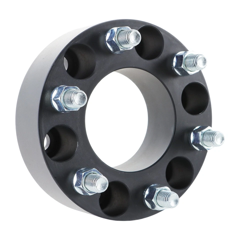 2" 5x135mm Wheel Spacers 14x2 For Ford F-150 Expedition Lincoln Navigator Foto 3 de 4