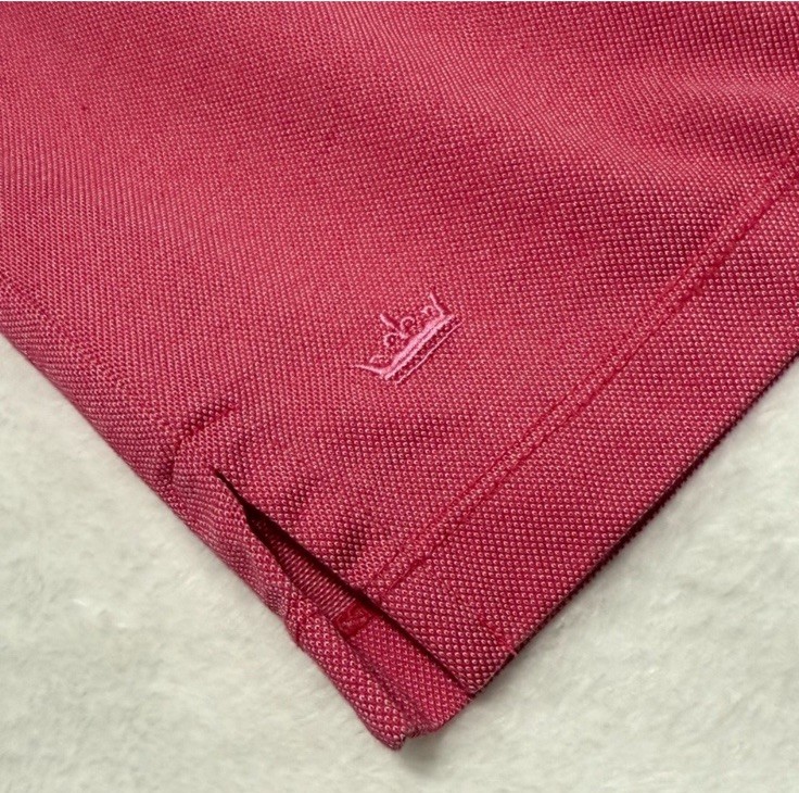 Peter Millar Pink Ruffle Collar Button Shirt Dres… - image 5