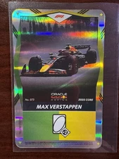 2025 Uno Elite F1 Green/Yellow Foil #073 Max Verstappen
