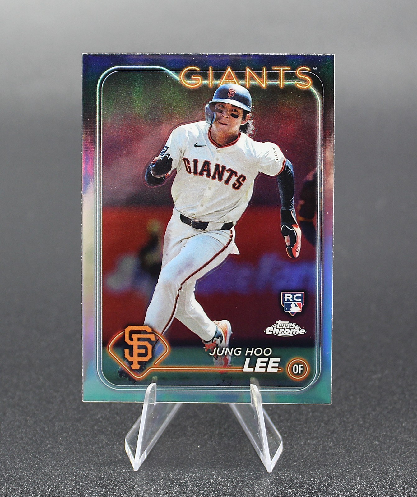 2024 Topps Chrome - Jung-Hoo Lee #201 Refractor (RC) San Francisco Giants