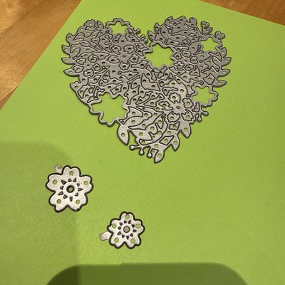Stampin Up Big Shot Sizzix Dies Bloomin Heart Thinlits 140621