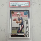 2024 Panini Donruss #49 Drake Maye Rated Rookie Throwback RC PSA 10 GEM MINT