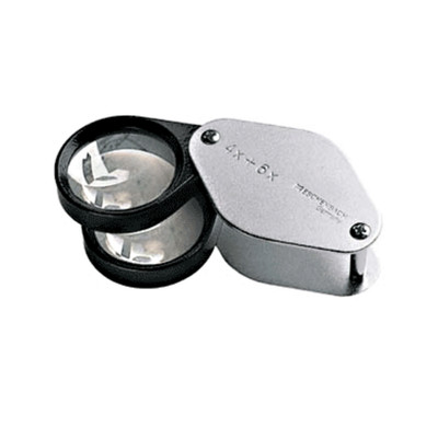 Eschenbach 10x Precision Folding Pocket Magnifier Achromatic Loupe 118410
