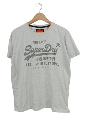 Superdry T-shirt Homme Gris Vintage Logo Coton (EU 54, INT XXL) - Photo 1/4