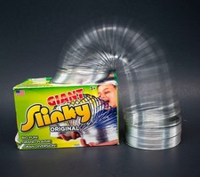 Giant Slinky Classic Walking Metal Spring Toy 3.5  