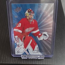 Upper Deck SPx 2024-25 #156 Sebastian Cossa Rookie Red Wings NHL