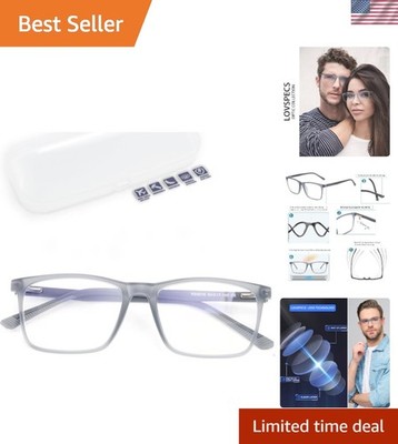 Luxury TR90 Nearsighted Glasses for Men & Women - Blue Light Protection
