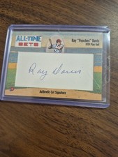 Ray ‘Peaches’ Davis Authentic Cut Signature 8/12 Made-------All Time Sets 2025