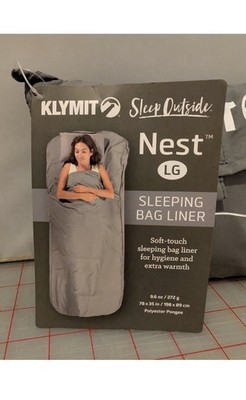 Klymit Nest  Sleeping Bag Liner - Brand New. LG.  For Extra Warm 