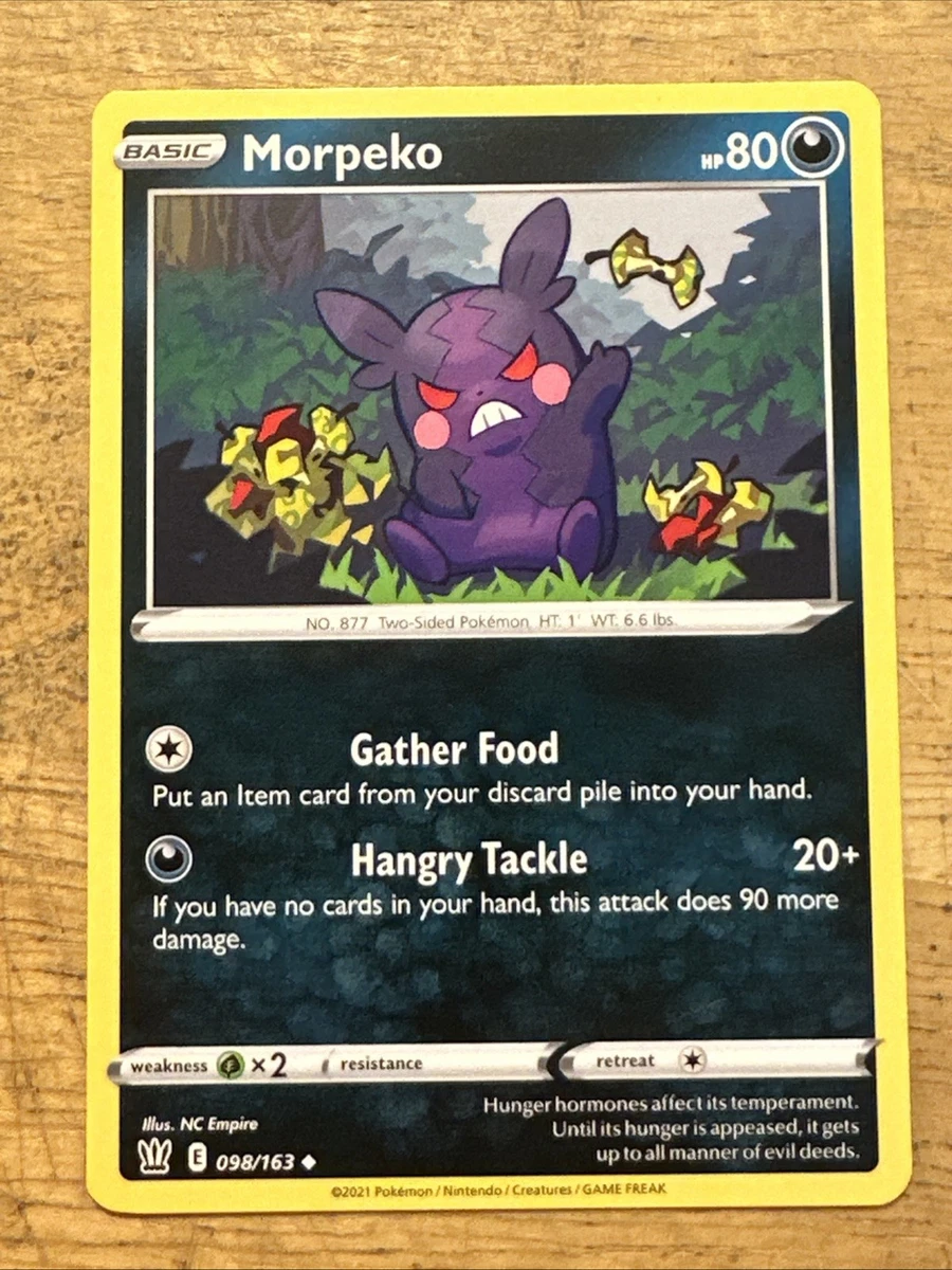 Morpeko 098/163 Non-Holo Battle Styles NM/M Pokemon Card