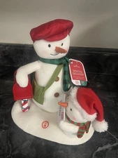 NWT Hallmark 2018 Special Delivery Snowman Mailbox Letter Animated Plush TESTED