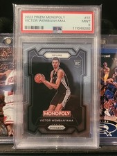 2023-24 Panini Prizm Monopoly - Victor Wembanyama #81 (RC) PSA 9