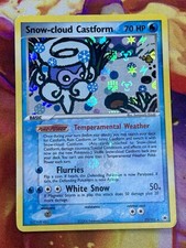 2004 Pokémon EX Hidden Legends Snow-cloud Castform #25/101 Reverse Holo Rare