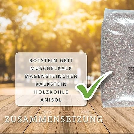 Hühnergrit Mineralgrit Muschelgrit -PICO Mineralgrit 25kg- für Hühner/Geflügel - Bild 3 von 4