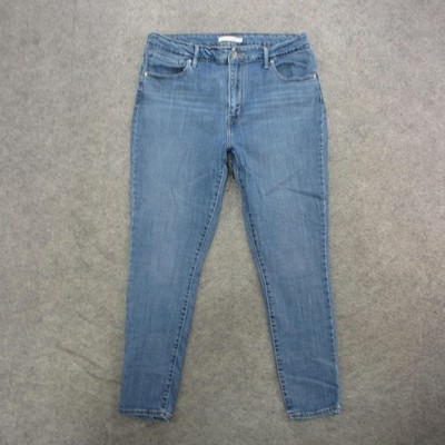 Levis 721 High Rise Skinny Jeans Womens 33 Denim Stretch Slim Fit 18882-0398