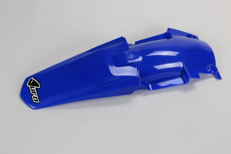 Aile arrière UFO bleu Yamaha YZ85 pour entraînement et compétition cross