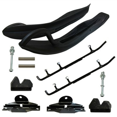 Exo-S Touring Skis, Mount Kit 4'' Carbides for Yamaha 2007-2017 Mountain SEE LIST