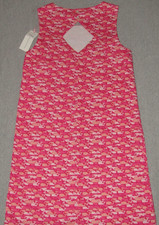 Vineyard Vines Shift Dress NEW Pinks Whale Print Diamond Back Girls 14 NWT