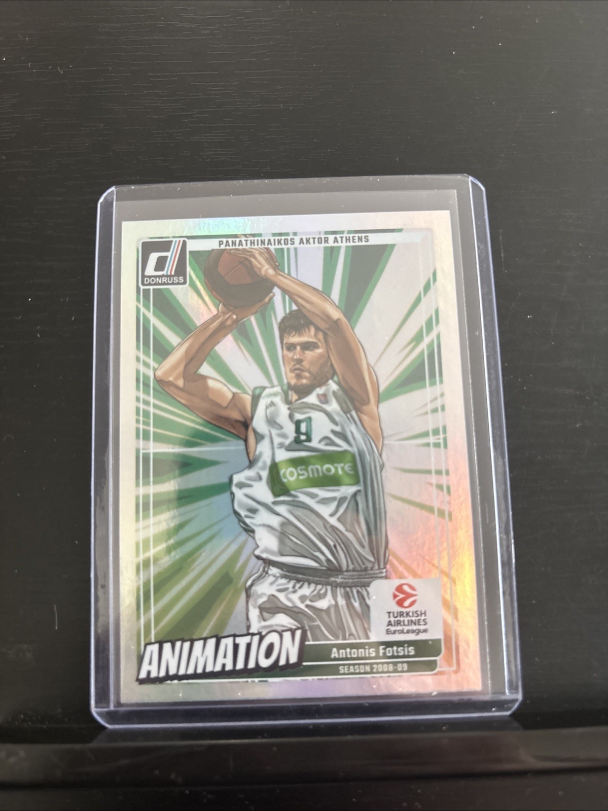 2024-25 Panini Donruss Euroleague ANTONIS FOTSIS Animation Case Hit Insert SSP