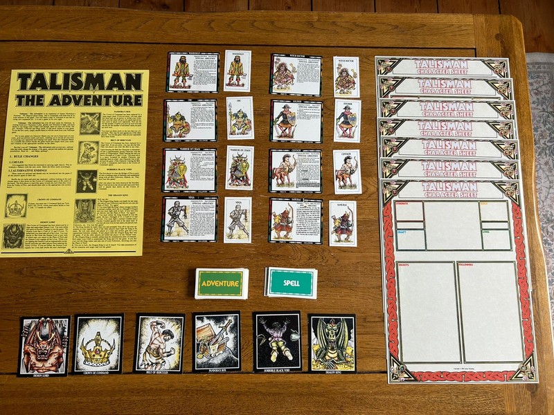 Talisman The Adventure Set (2nd Edition) - Games Workshop - Complete