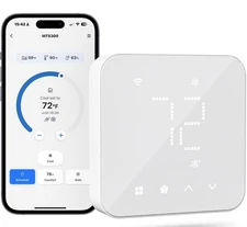 Meross Smart Thermostat For Home WiFi Thermostat Works with Alexa, Google & More