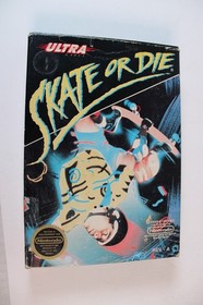 Skate or Die (Nintendo NES) W/ game, box, manual, sleeve, tested