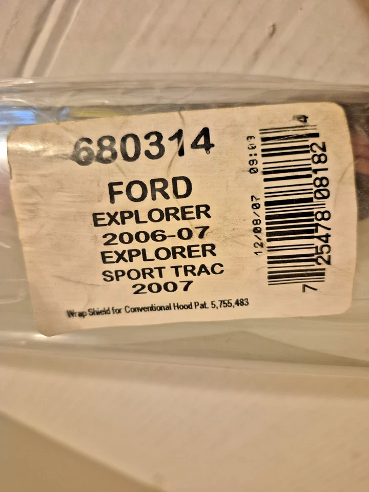 Защита от жуков 2006-2007 Ford Explorer/Sport Trac 2007 AVS - 680314 хромированная - Изображение 4 из 4