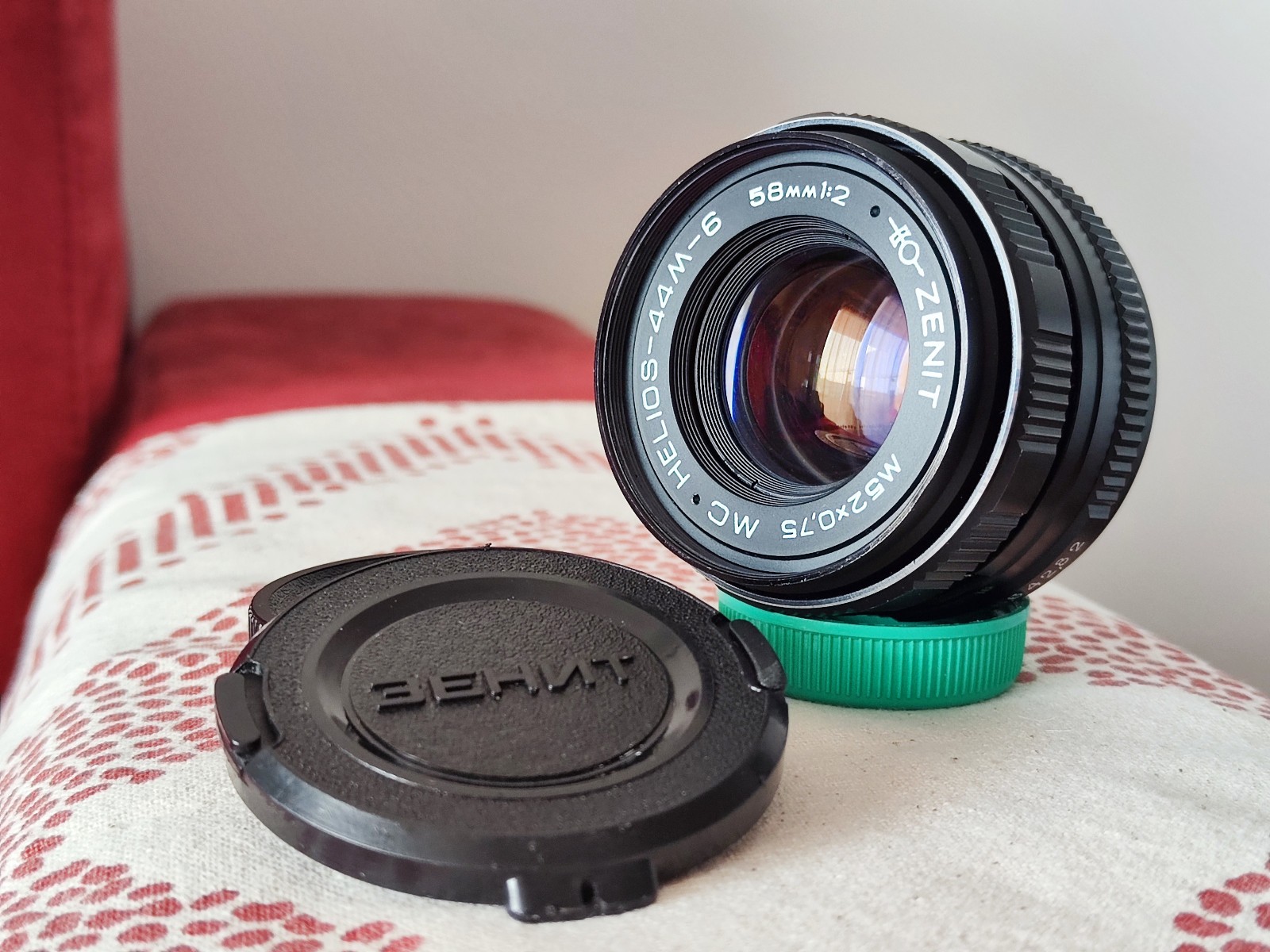 HELIOS 44M-6 58mm f2 obiettivo ZENIT, lens URSS M42 CLAD BOKEH SWIRLY, TOP A+ 🔥
