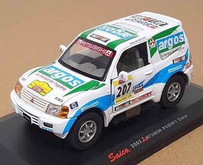 Saico 1/32 Scale Diecast TY3320 - 2002 Mitsubishi Pajero Rally Car #207