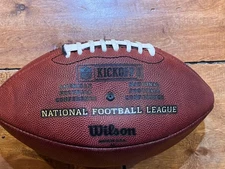 OAKLAND RAIDERS 9/8/2008 NFL Kickoff Weekend Wilson GAME USED NFL Football