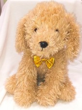 FAO Schwarz Puppy Dog Plush Golden Retriever Golden doodle 12" Stuffed Animal