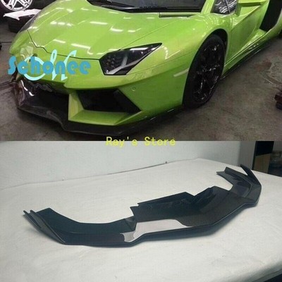 Carbon Fiber Front Bumper Diffuser Lip For Lamborghini Aventador LP700 RZ Style